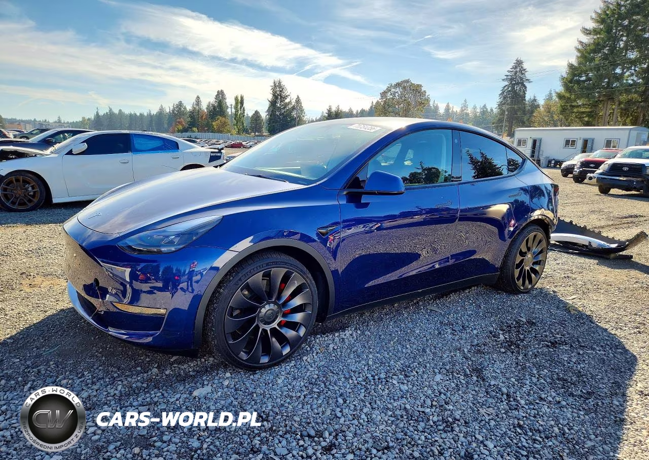 2022 Tesla Model Y VIN:7SAYGDEF3NF365867 - 1