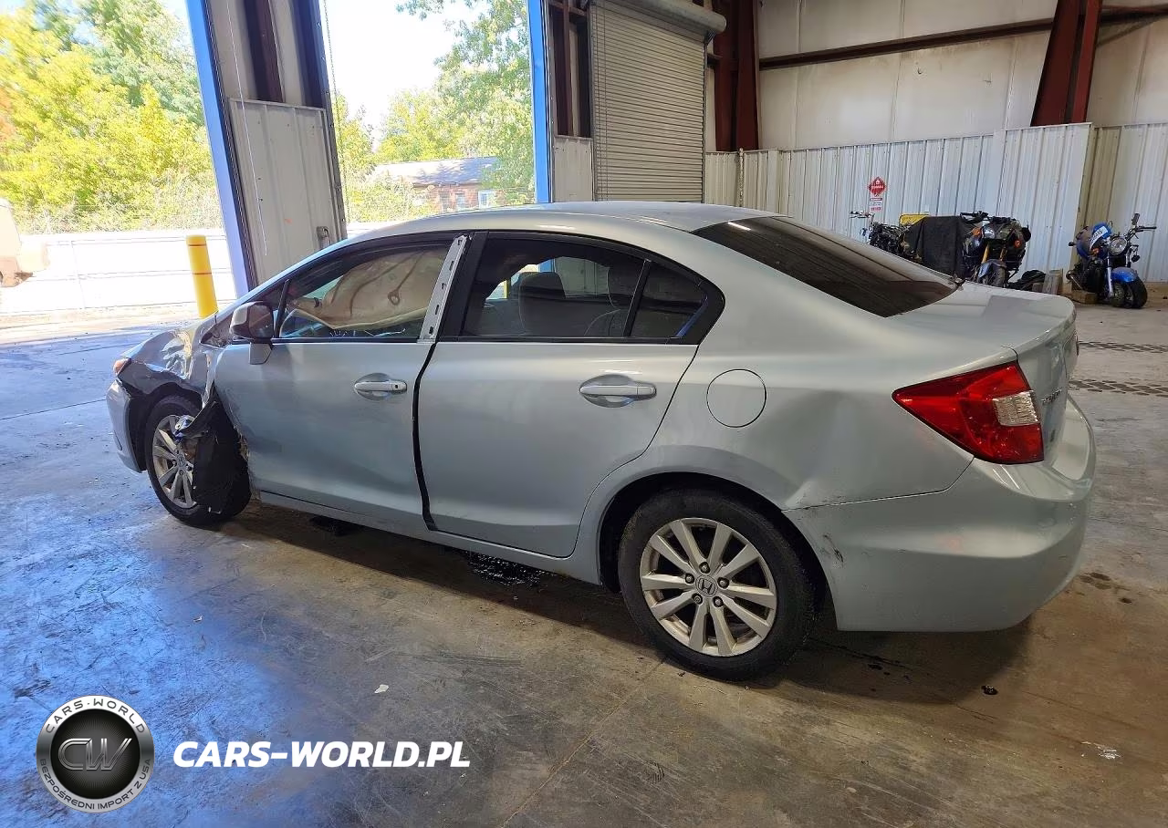 2012 Honda Civic Ex VIN:19XFB2F89CE355127 - 2