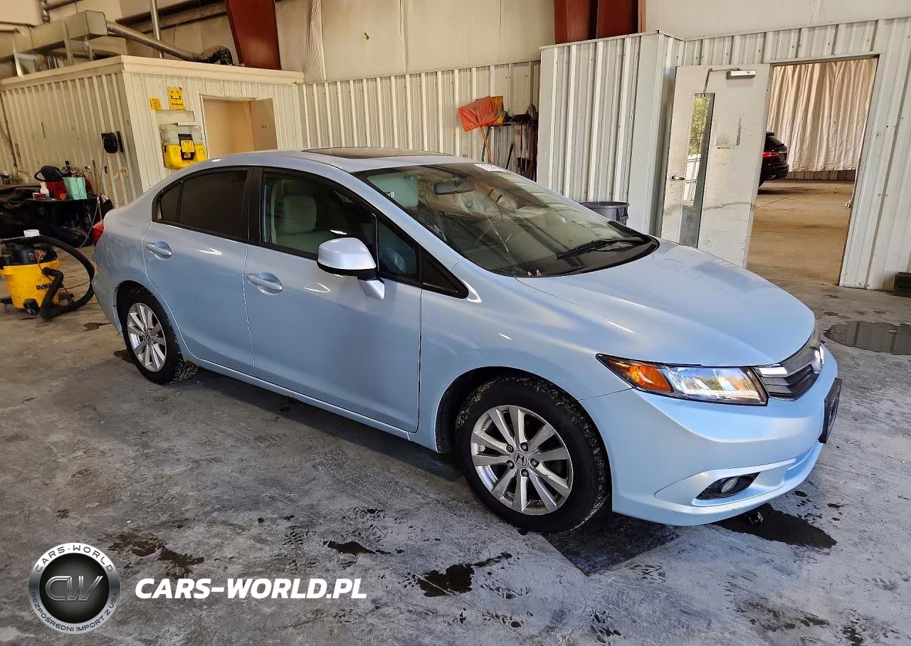 2012 Honda Civic Ex VIN:19XFB2F89CE355127 - 4
