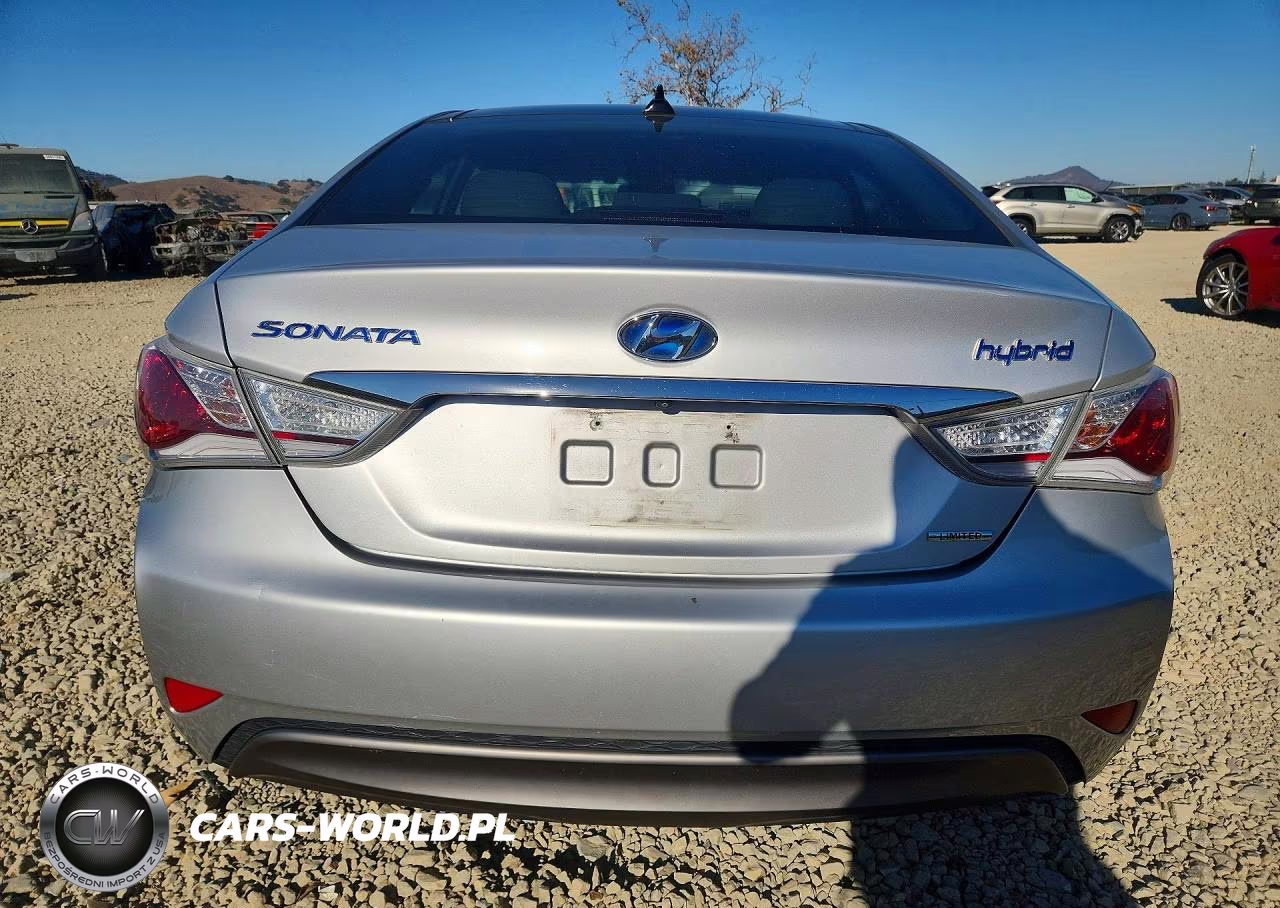 2013 Hyundai Sonata Hybrid VIN:KMHEC4A40DA076478 - 6