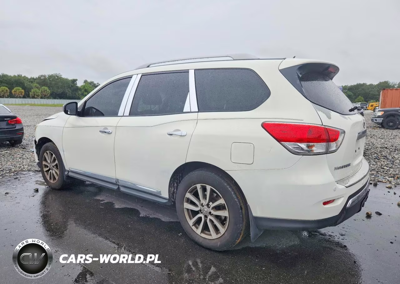 2014 Nissan Pathfinder Sl VIN:5N1AR2MN7EC701406 - 2