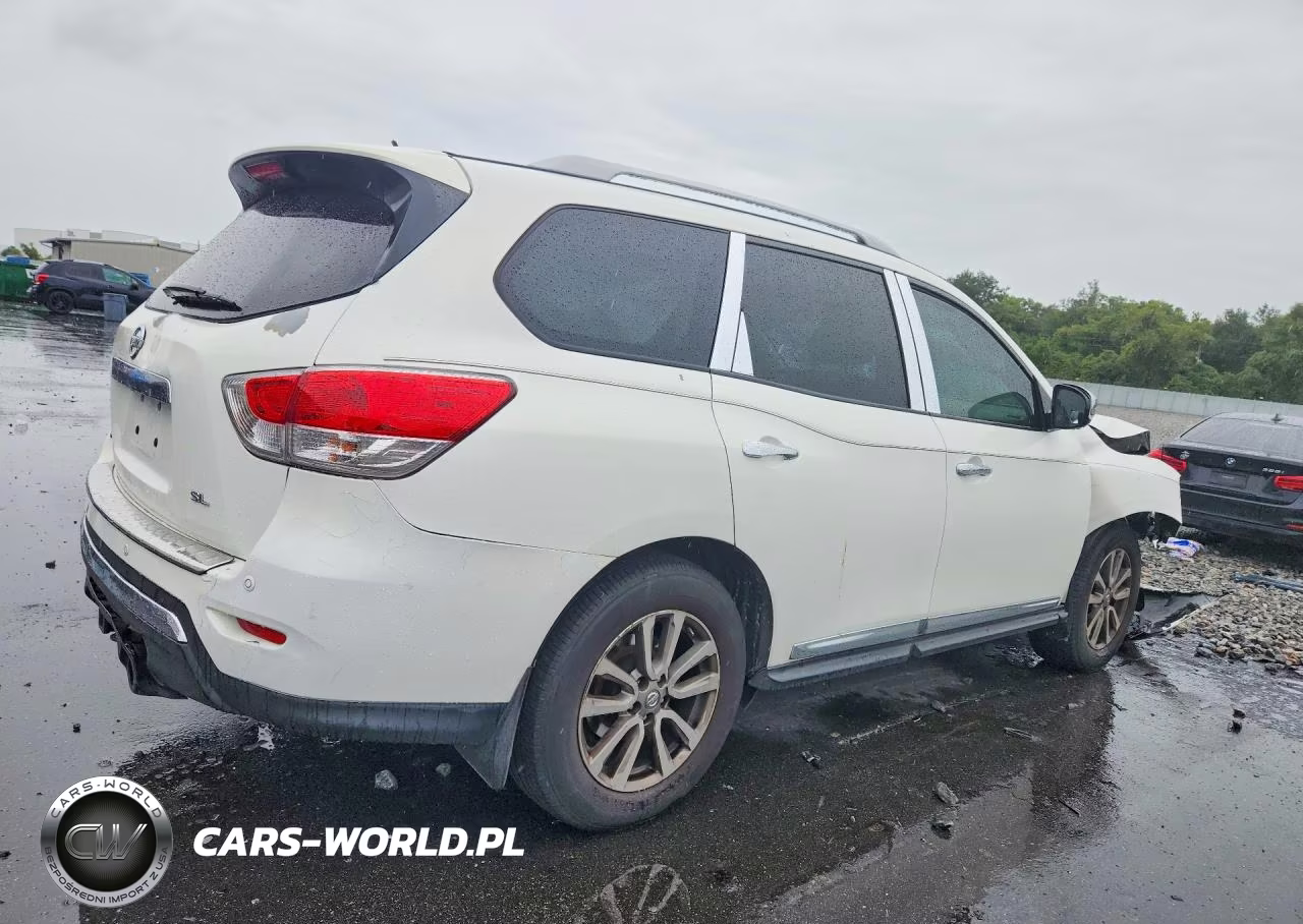 2014 Nissan Pathfinder Sl VIN:5N1AR2MN7EC701406 - 3