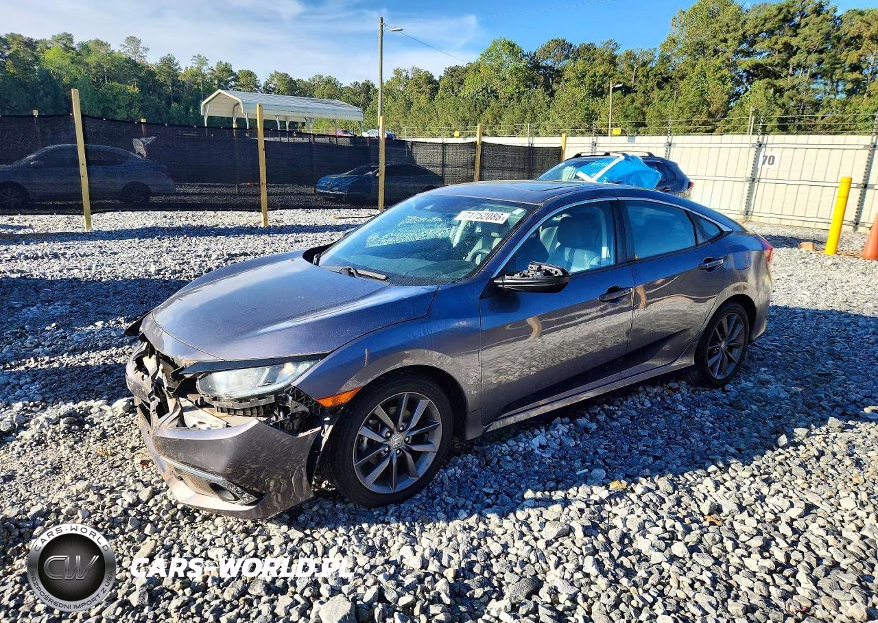 2021 Honda Civic Exl VIN:19XFC1F73ME007176 - 1