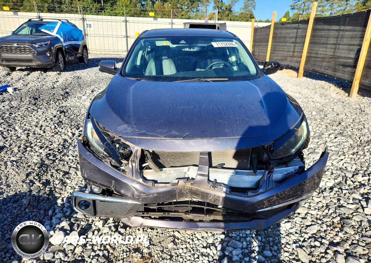 2021 Honda Civic Exl VIN:19XFC1F73ME007176 - 5