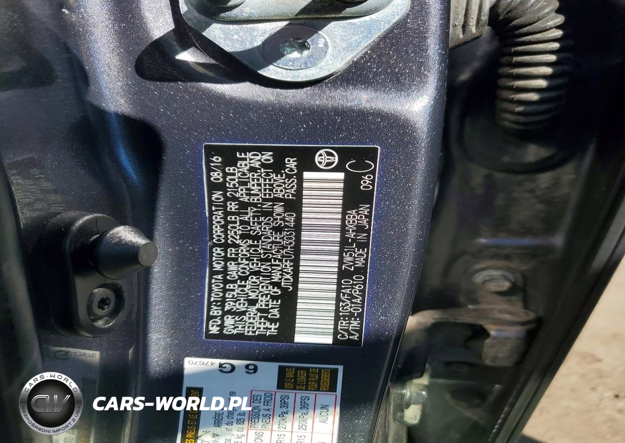 2017 Toyota Prius Two Eco VIN:JTDKARFU7H3031440 - 12