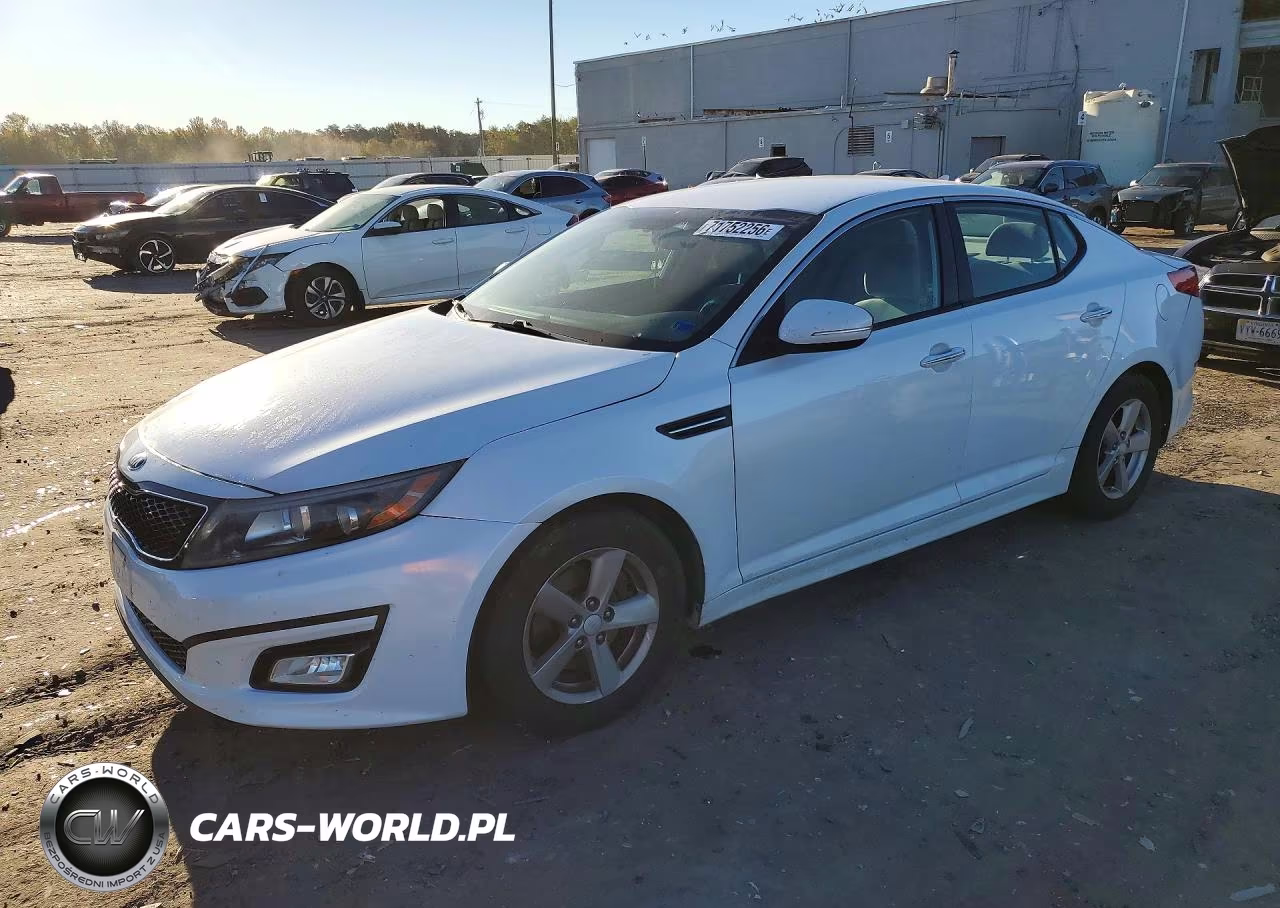 2014 Kia Optima Lx VIN:5XXGM4A73EG312437 - 1