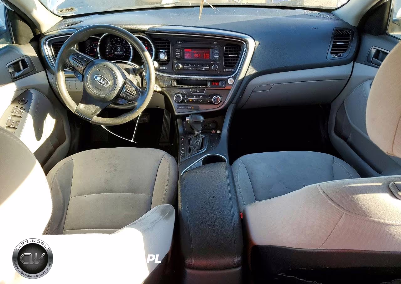 2014 Kia Optima Lx VIN:5XXGM4A73EG312437 - 8