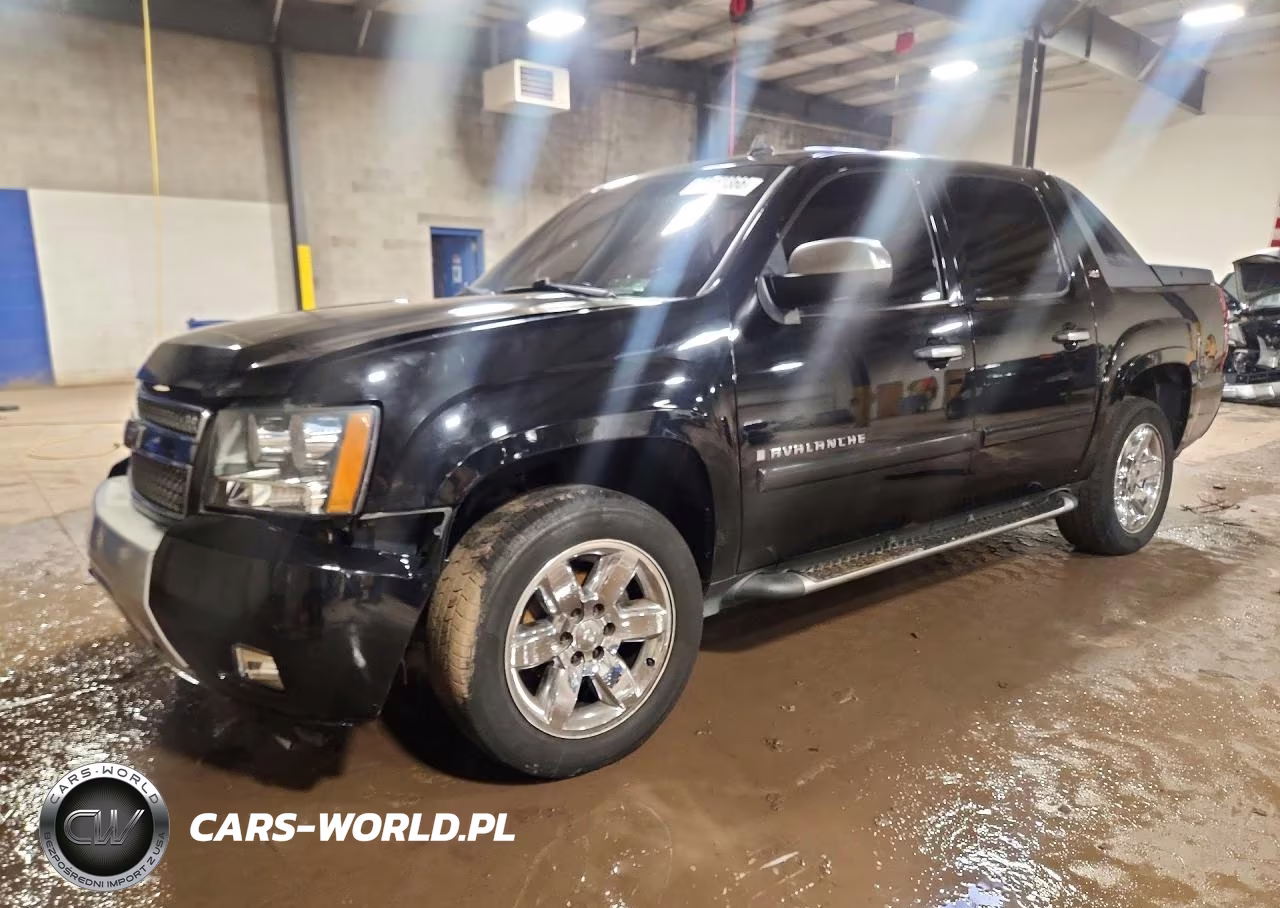 2008 Chevrolet Avalanche K1500 VIN:3GNFK12398G277682 - 1