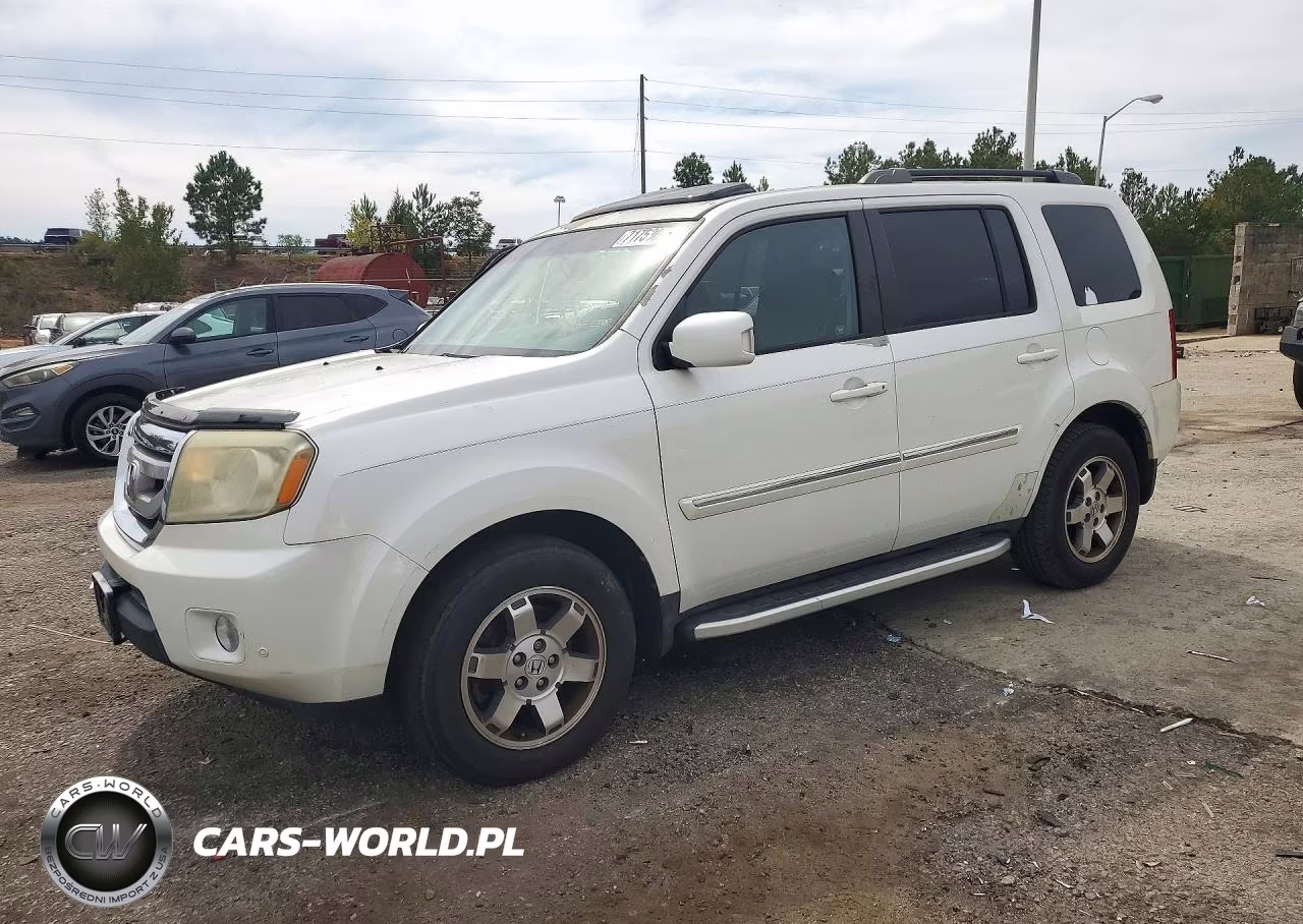 2011 Honda Pilot Touring VIN:5FNYF3H93BB032368 - 1