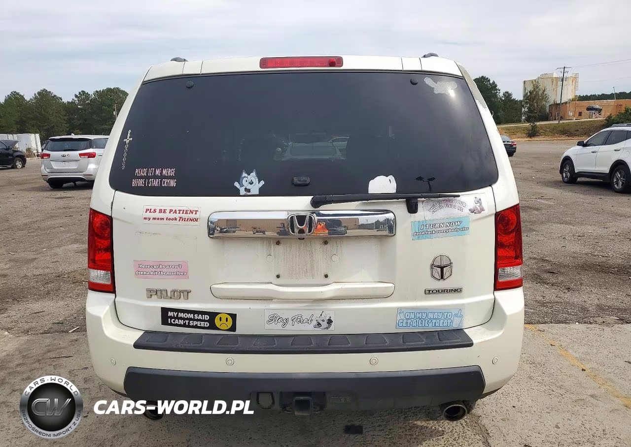 2011 Honda Pilot Touring VIN:5FNYF3H93BB032368 - 6
