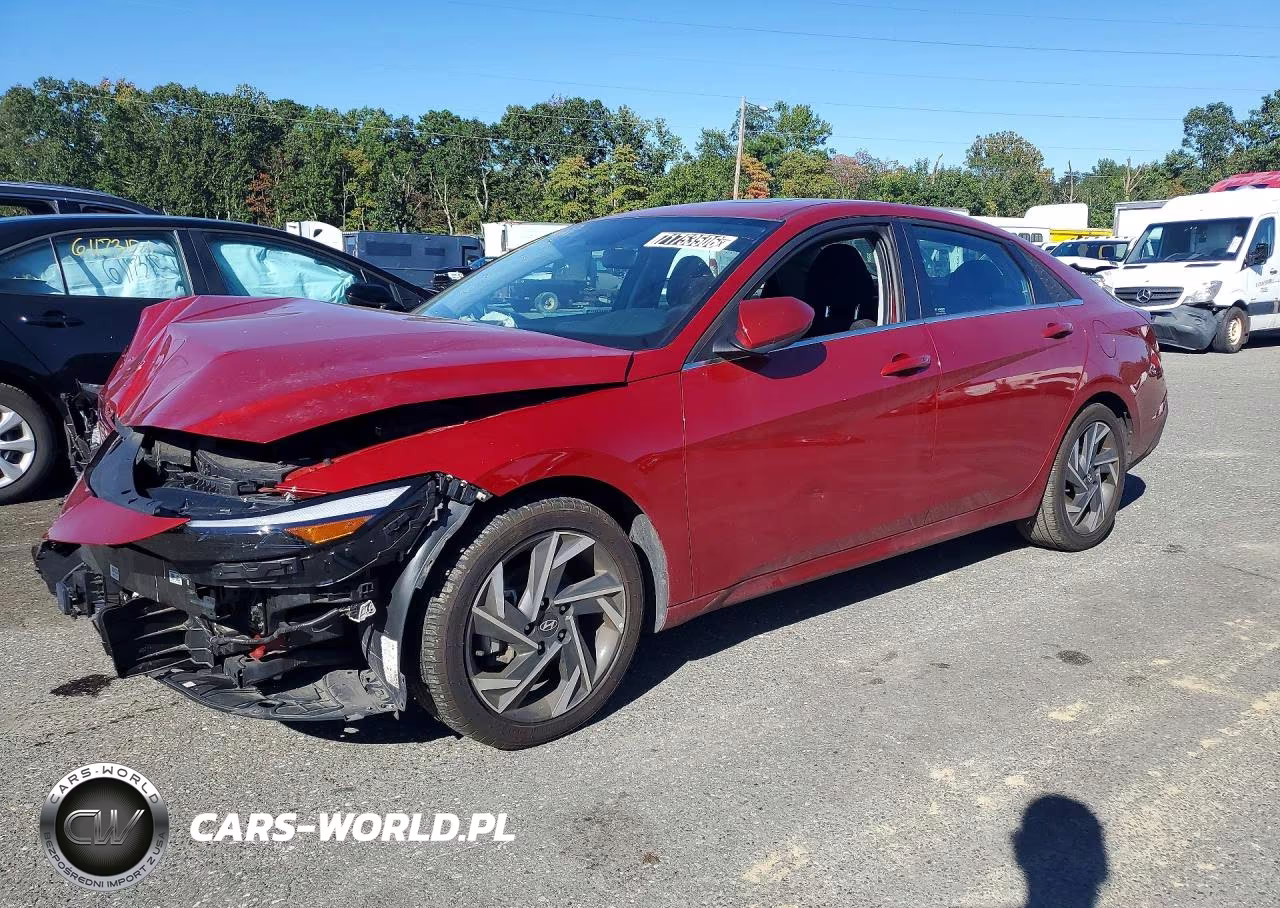 2025 Hyundai Elantra Sel VIN:KMHLS4DGXSU972220 - 1