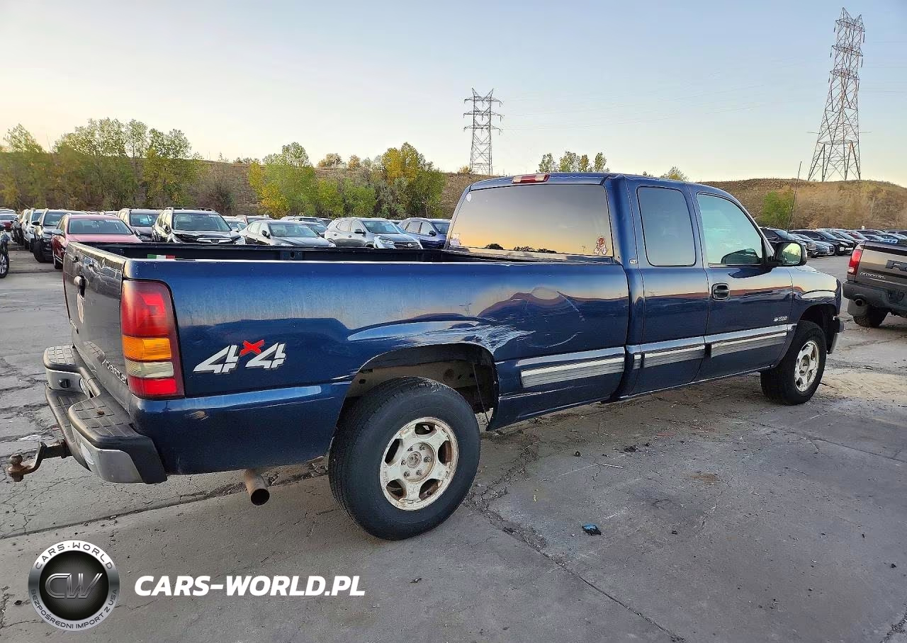 2002 Chevrolet Silverado K1500 VIN:1GCEK19T12E170151 - 3
