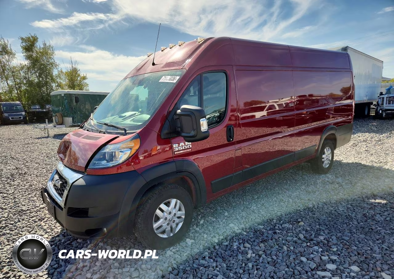 2021 Ram Promaster 3500 Delivery Van VIN:3C6MRVJG1ME577253 - 1