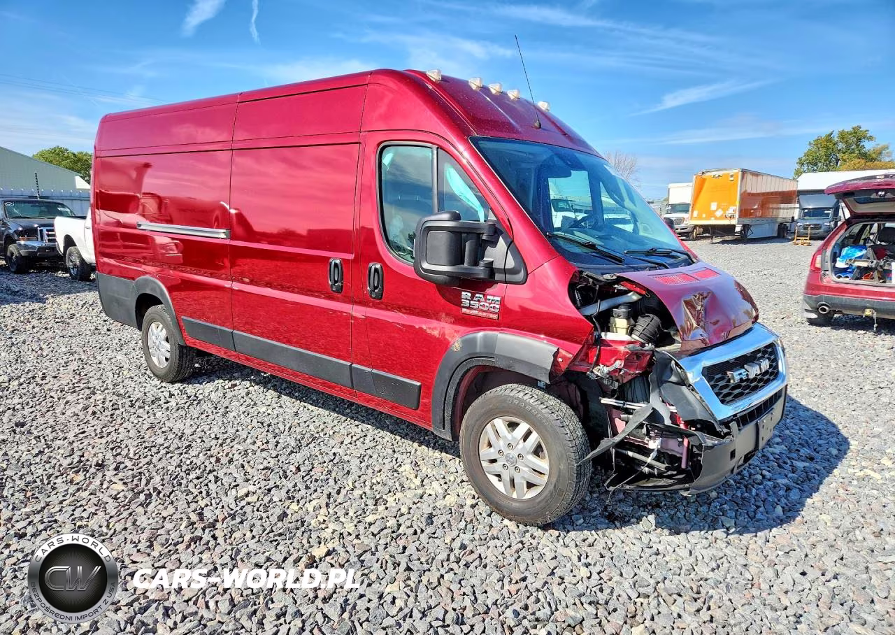 2021 Ram Promaster 3500 Delivery Van VIN:3C6MRVJG1ME577253 - 4