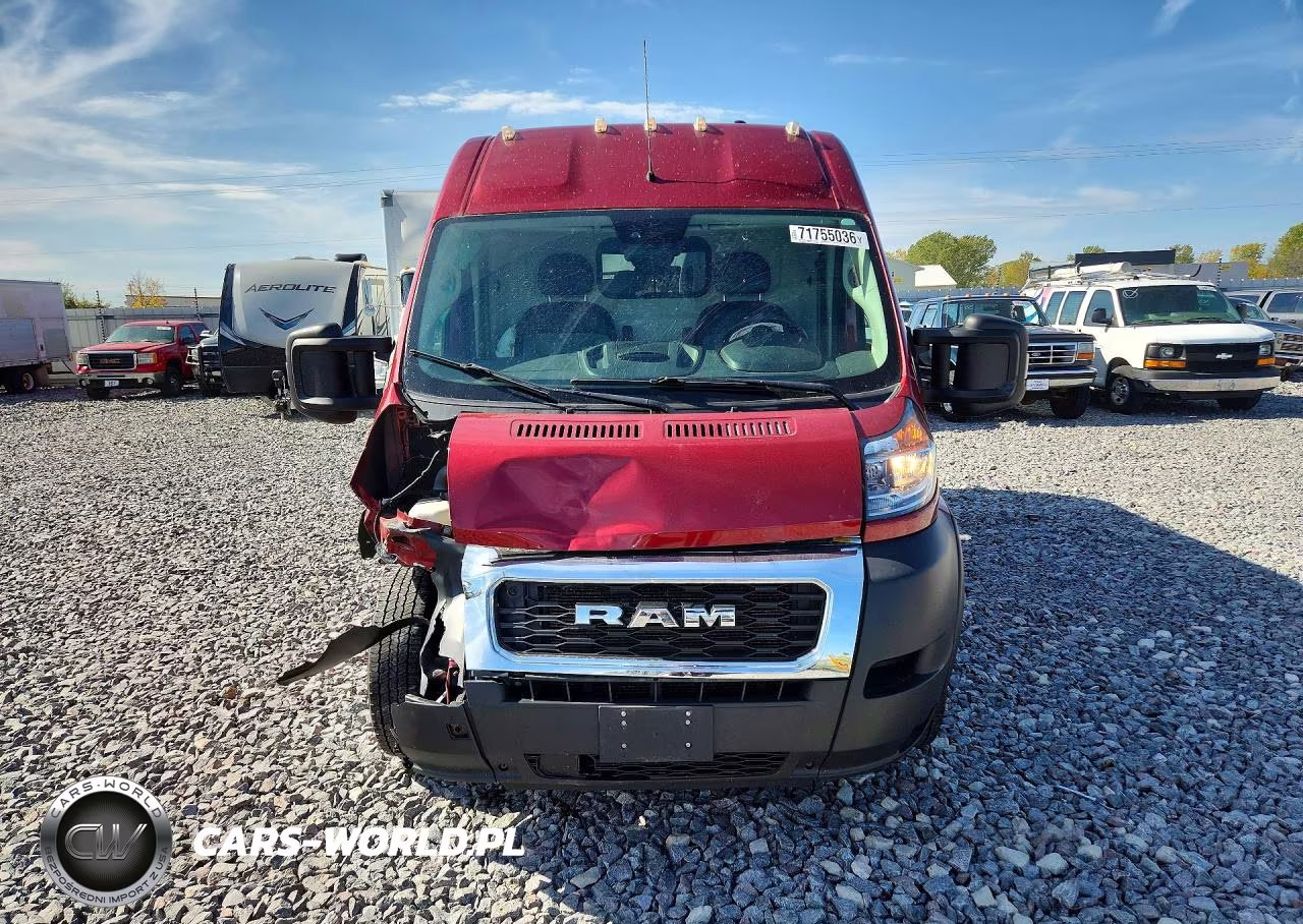 2021 Ram Promaster 3500 Delivery Van VIN:3C6MRVJG1ME577253 - 5