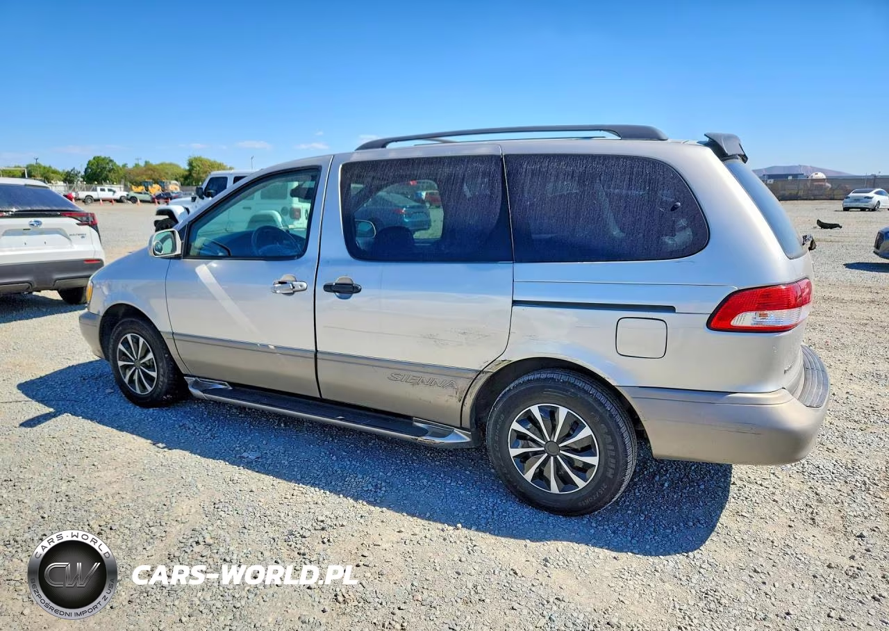 2002 Toyota Sienna Xle VIN:4T3ZF13C02U434676 - 2