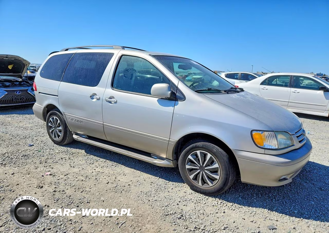 2002 Toyota Sienna Xle VIN:4T3ZF13C02U434676 - 4
