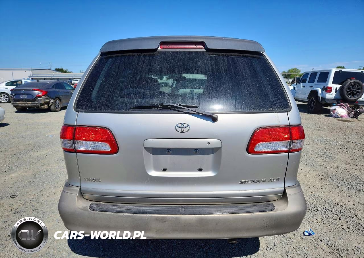 2002 Toyota Sienna Xle VIN:4T3ZF13C02U434676 - 6