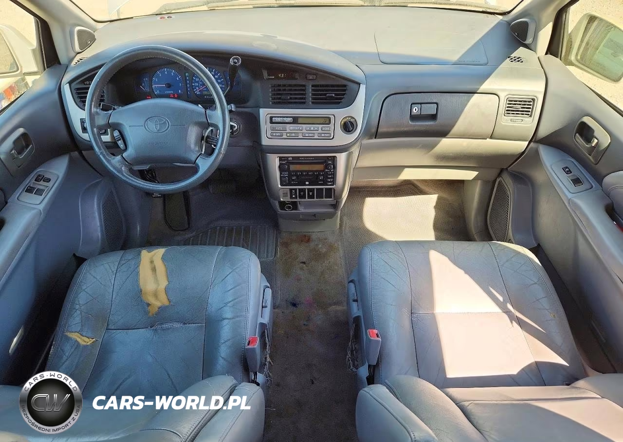 2002 Toyota Sienna Xle VIN:4T3ZF13C02U434676 - 8