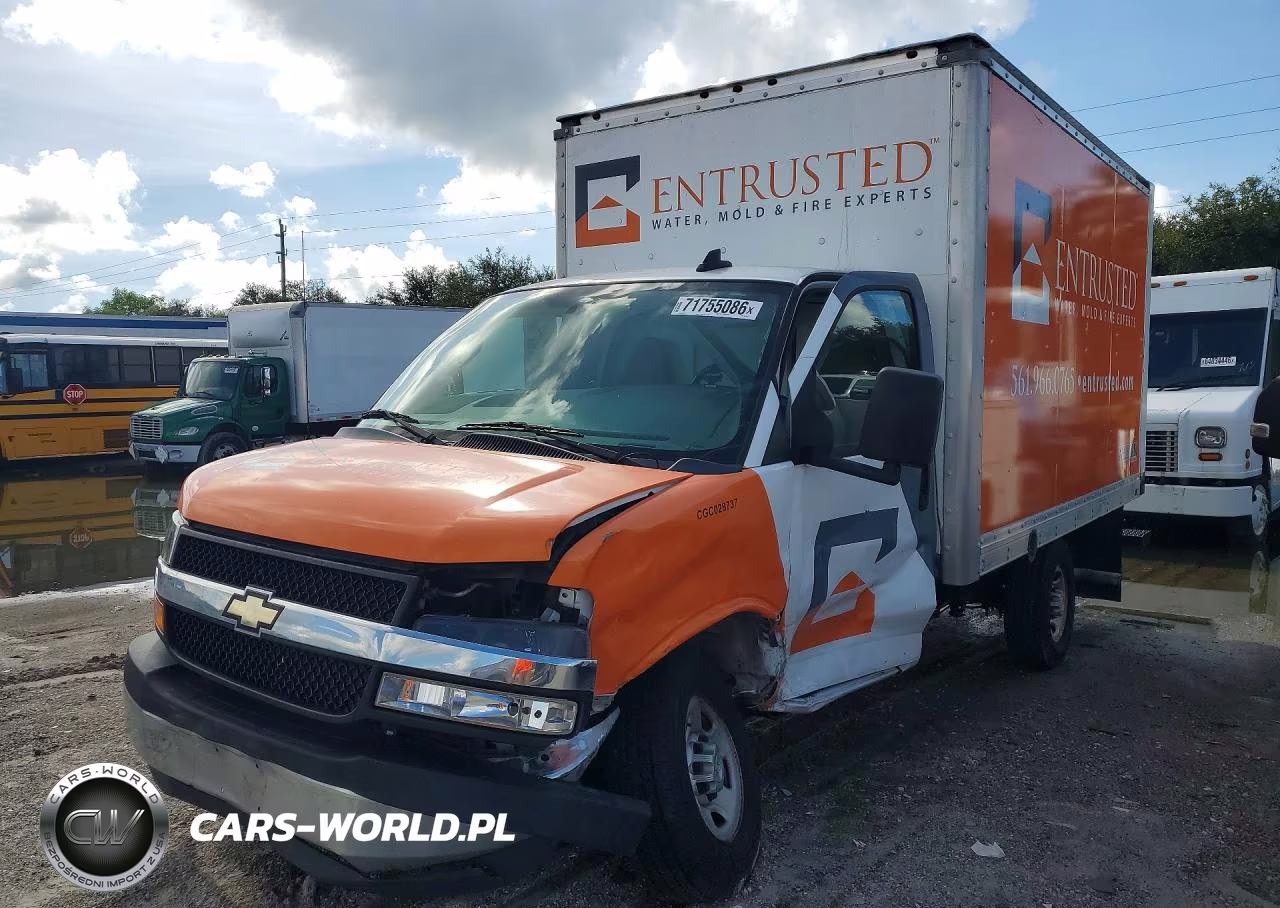 2021 Chevrolet Express Box Truck VIN:1GB0GRFP2M1251272 - 1