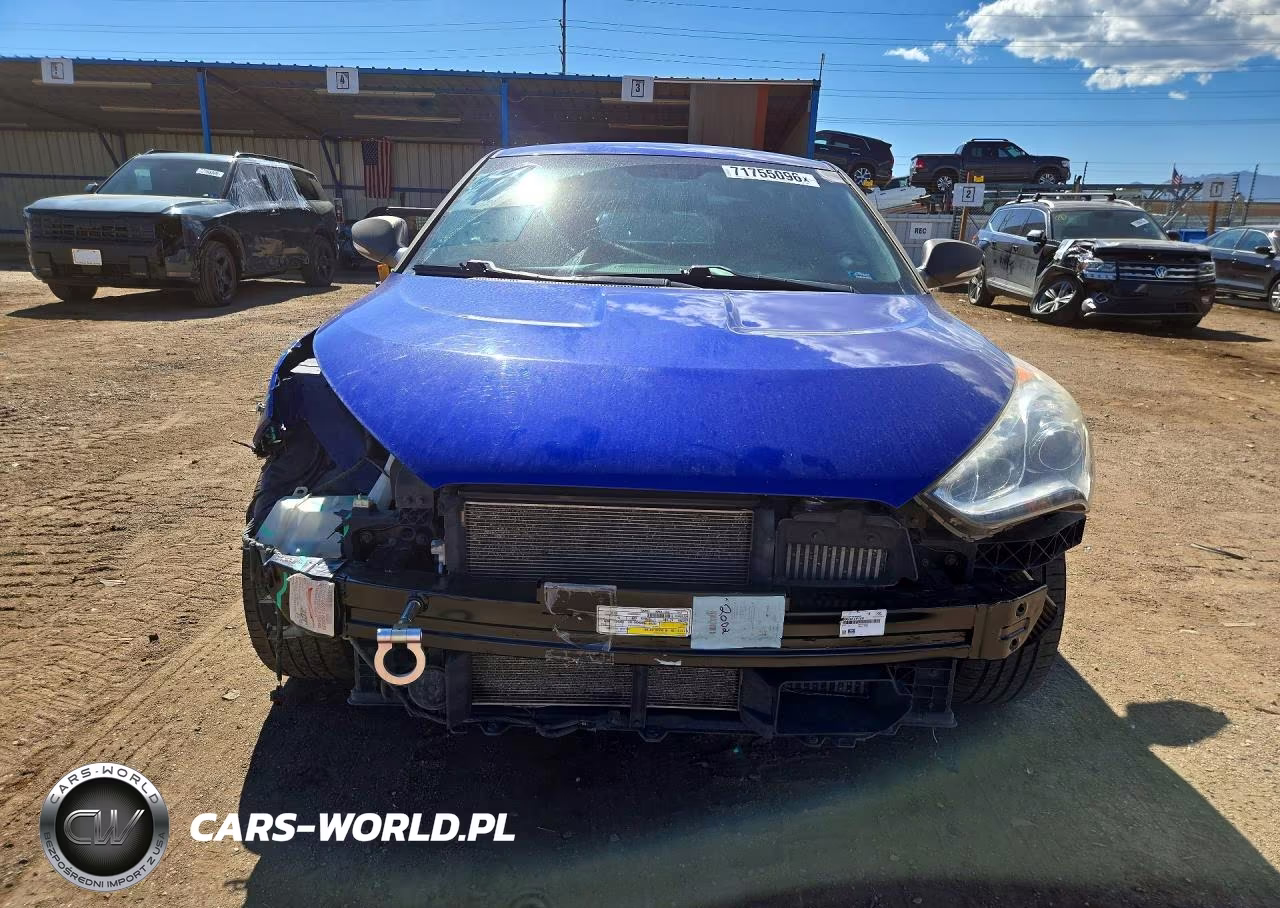 2013 Hyundai Veloster Turbo VIN:KMHTC6AE9DU145503 - 5
