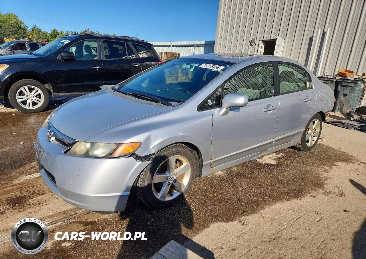 2007 Honda Civic Ex VIN:1HGFA16877L081941 - 1