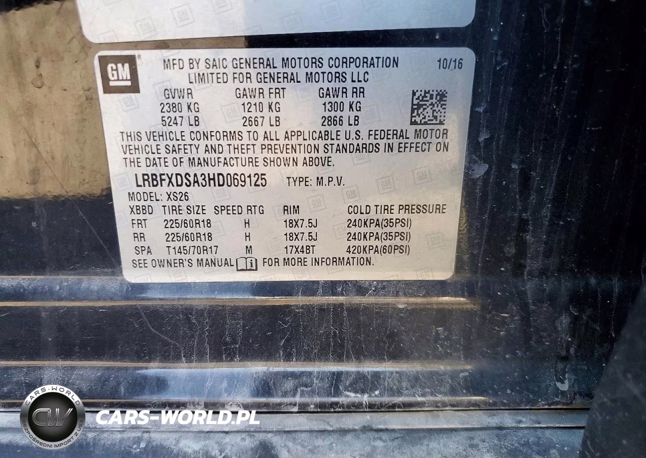 2017 Buick Envision Essence VIN:LRBFXDSA3HD069125 - 12
