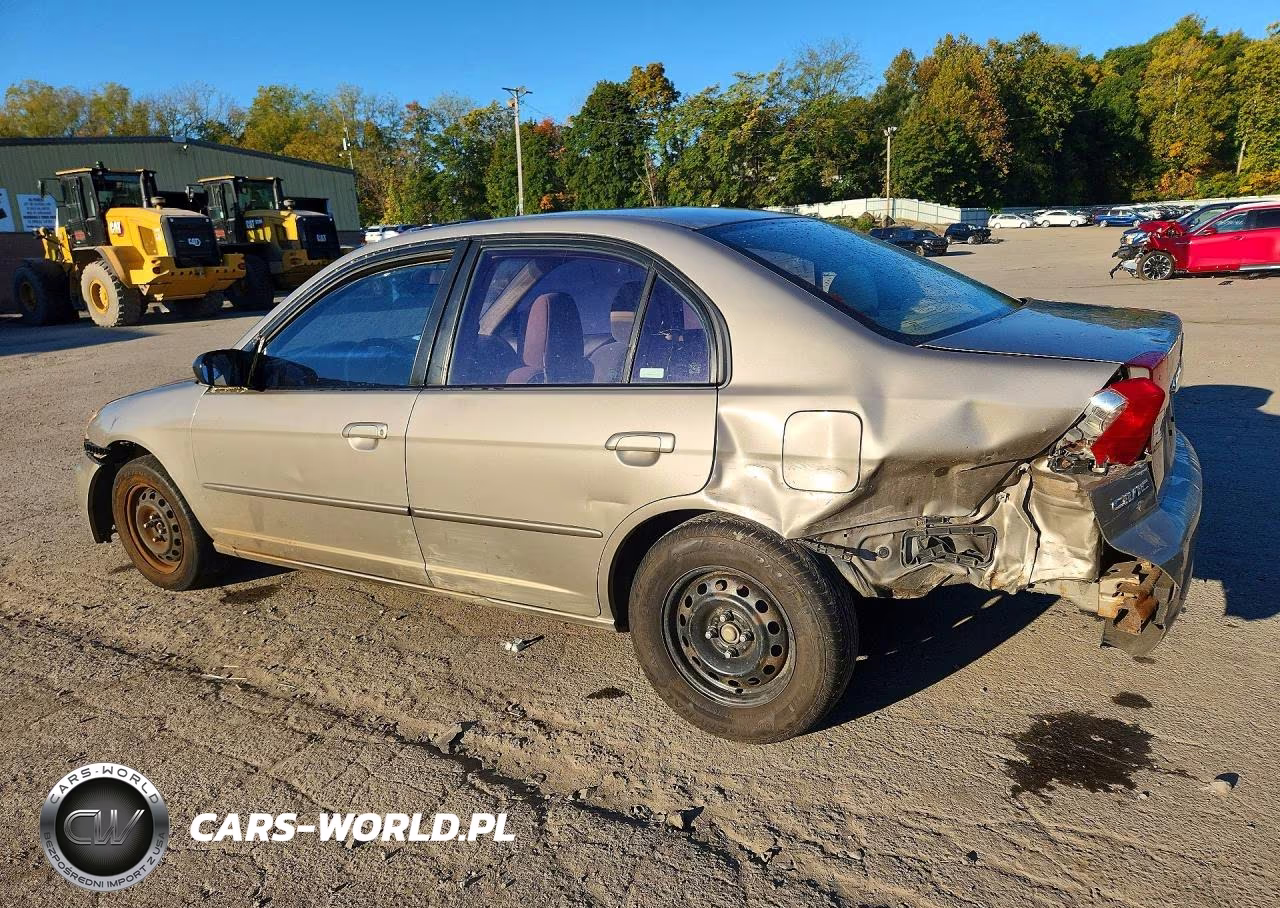 2003 Honda Civic Lx VIN:2HGES16543H581836 - 2