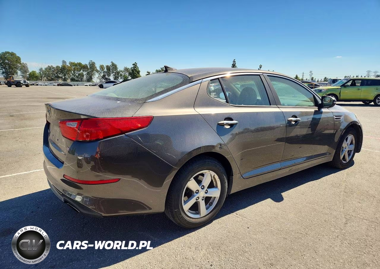 2015 Kia Optima Lx VIN:5XXGM4A75FG392258 - 3