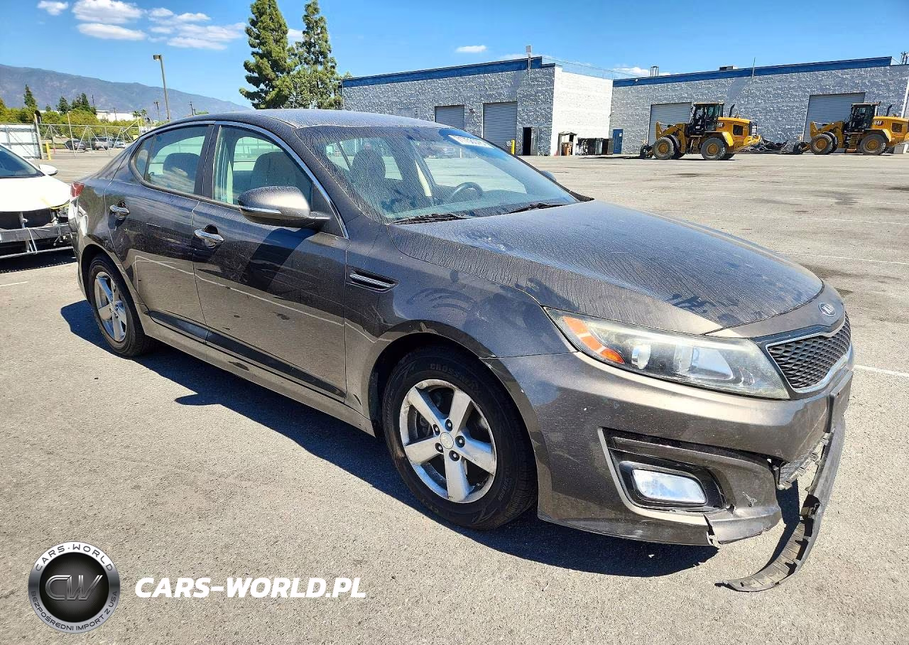 2015 Kia Optima Lx VIN:5XXGM4A75FG392258 - 4
