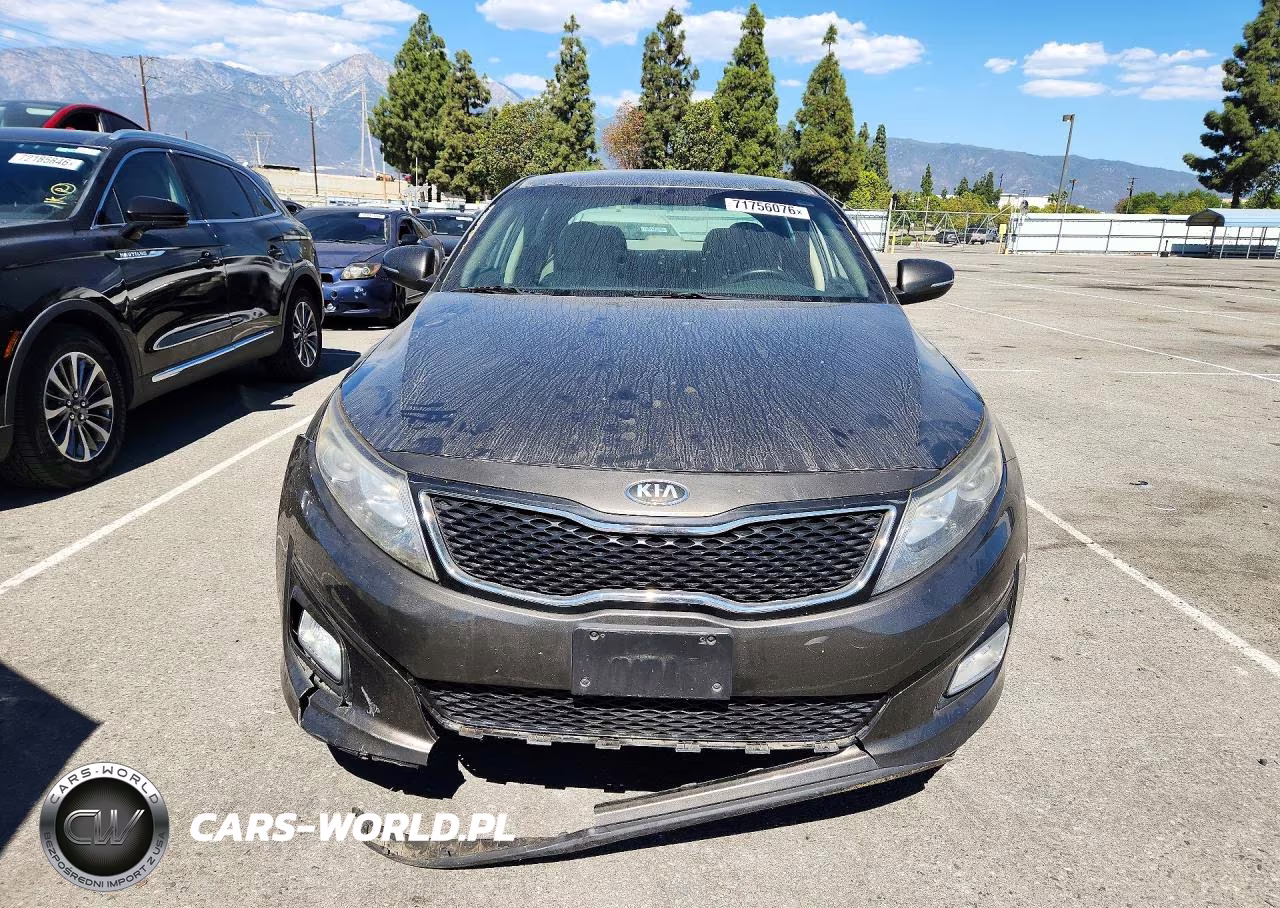 2015 Kia Optima Lx VIN:5XXGM4A75FG392258 - 5