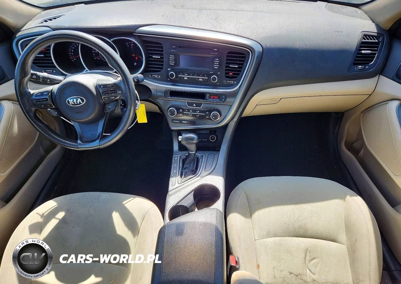 2015 Kia Optima Lx VIN:5XXGM4A75FG392258 - 8