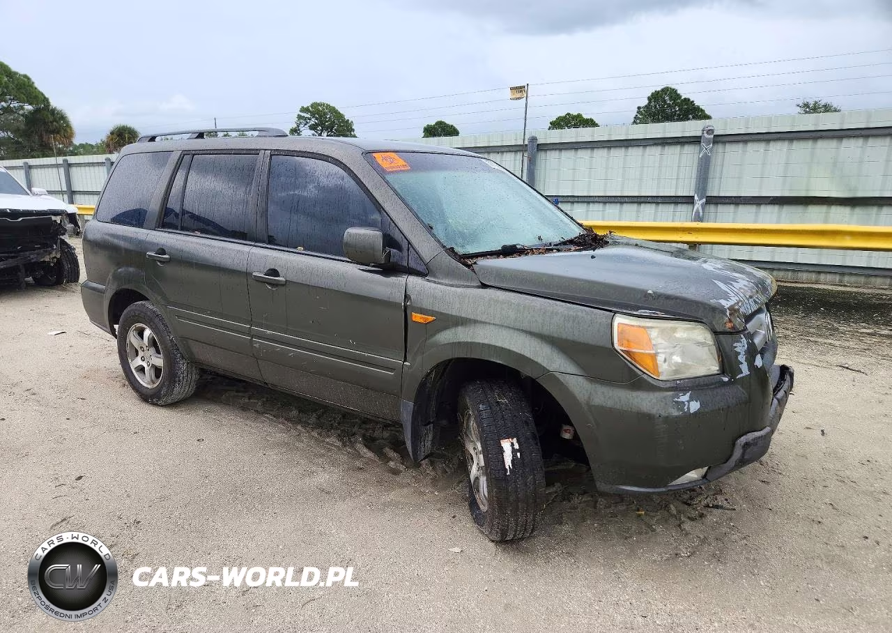 2006 Honda Pilot Ex VIN:5FNYF28456B036555 - 4