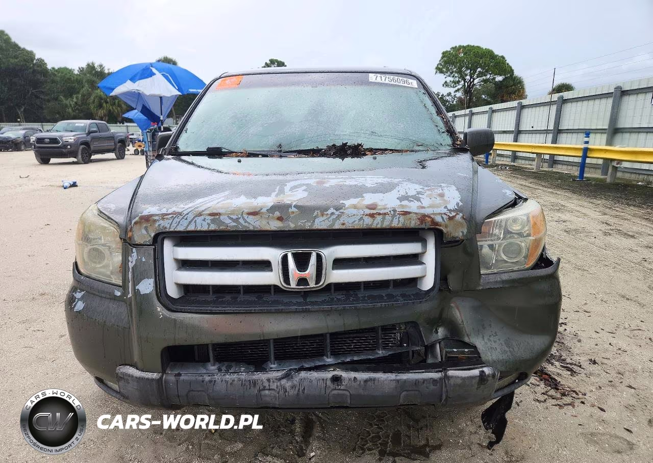 2006 Honda Pilot Ex VIN:5FNYF28456B036555 - 5