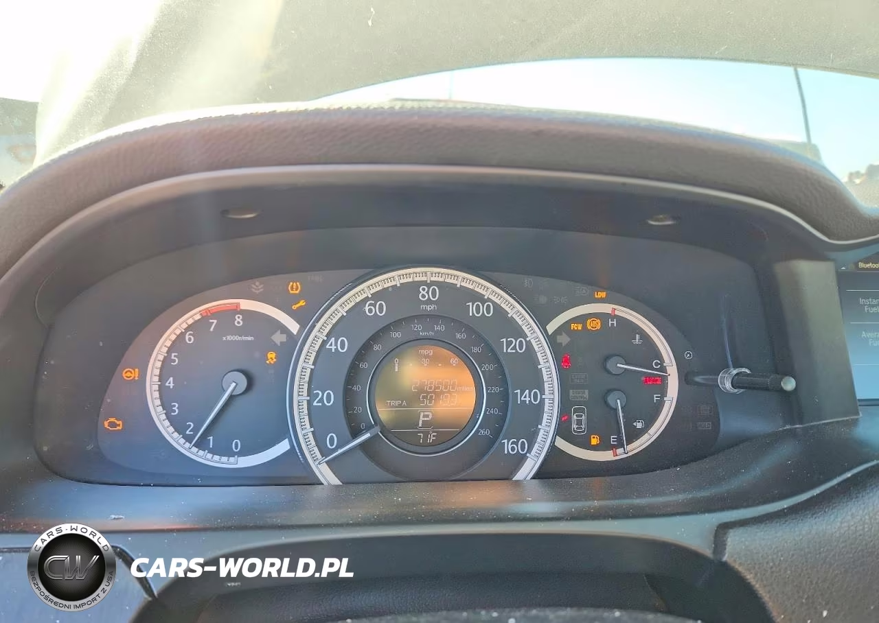 2013 Honda Accord Exl VIN:1HGCR2F87DA053419 - 9