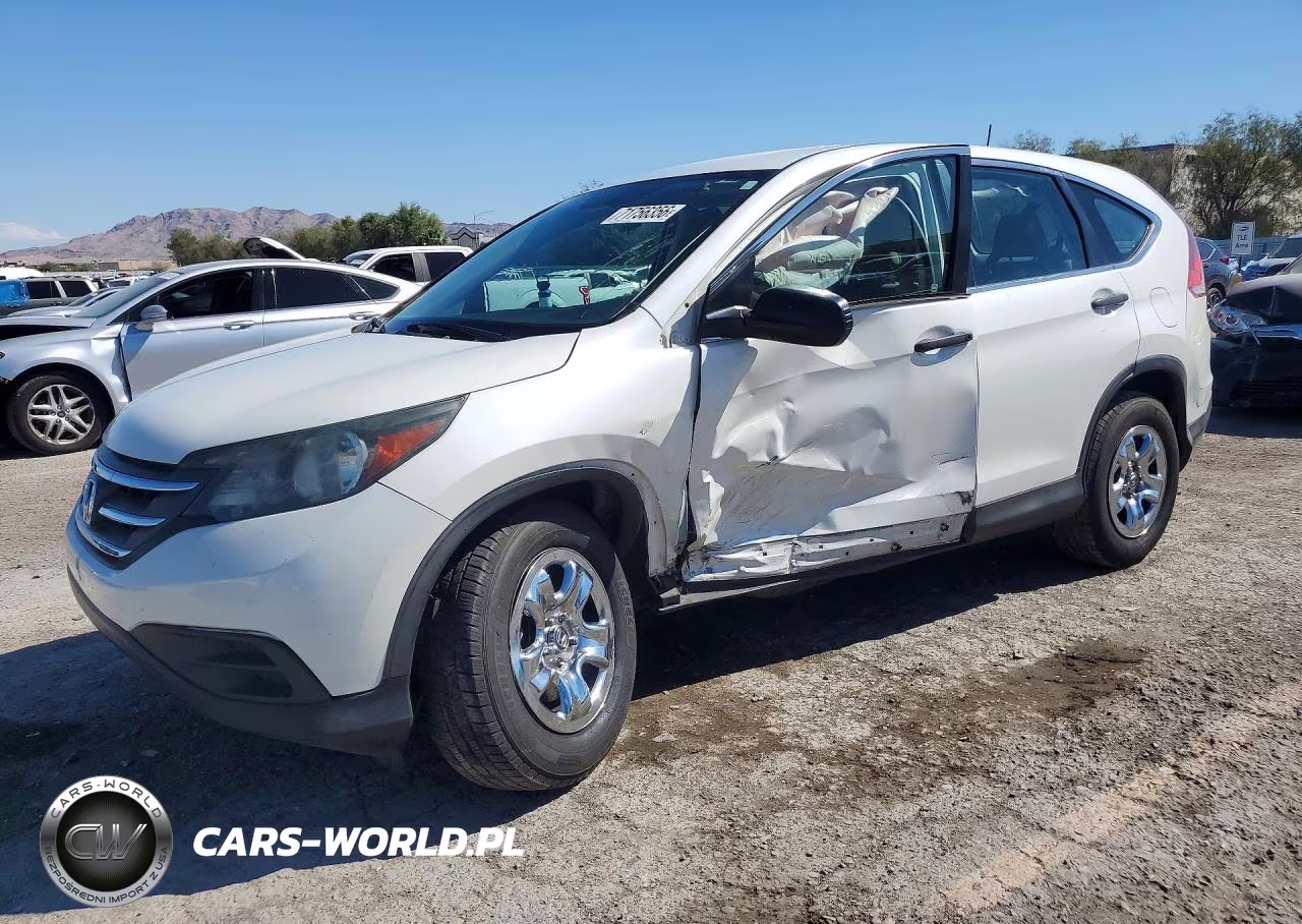 2013 Honda Cr-V Lx VIN:5J6RM4H34DL077874 - 1
