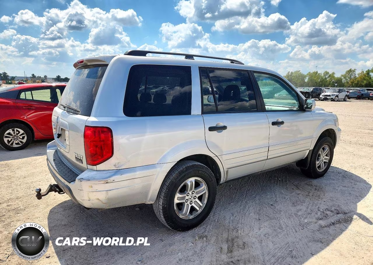 2005 Honda Pilot Exl VIN:2HKYF18775H556258 - 3