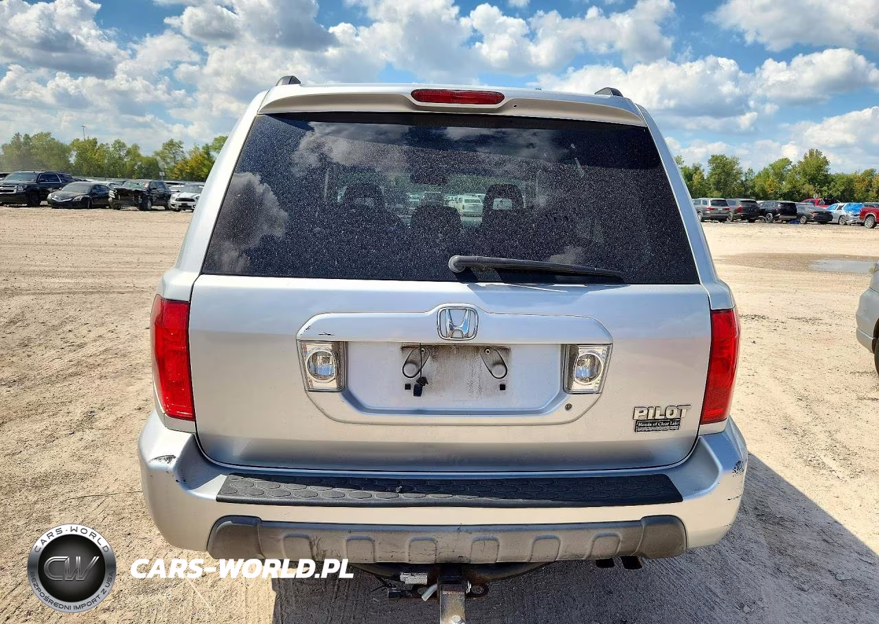 2005 Honda Pilot Exl VIN:2HKYF18775H556258 - 6