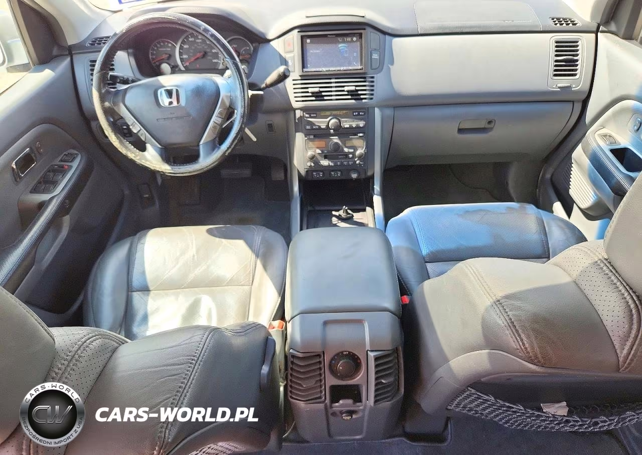2005 Honda Pilot Exl VIN:2HKYF18775H556258 - 8