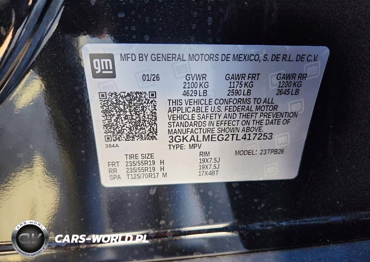 2026 GMC Terrain Elevation VIN:3GKALMEG2TL417253 - 13