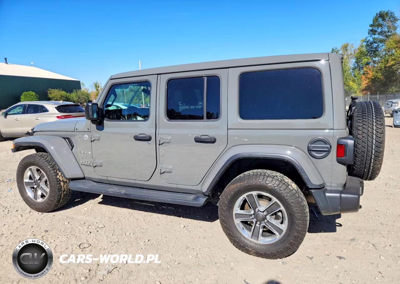 2020 Jeep Wrangler Unlimited Sahara VIN:1C4HJXENXLW291654 - 2