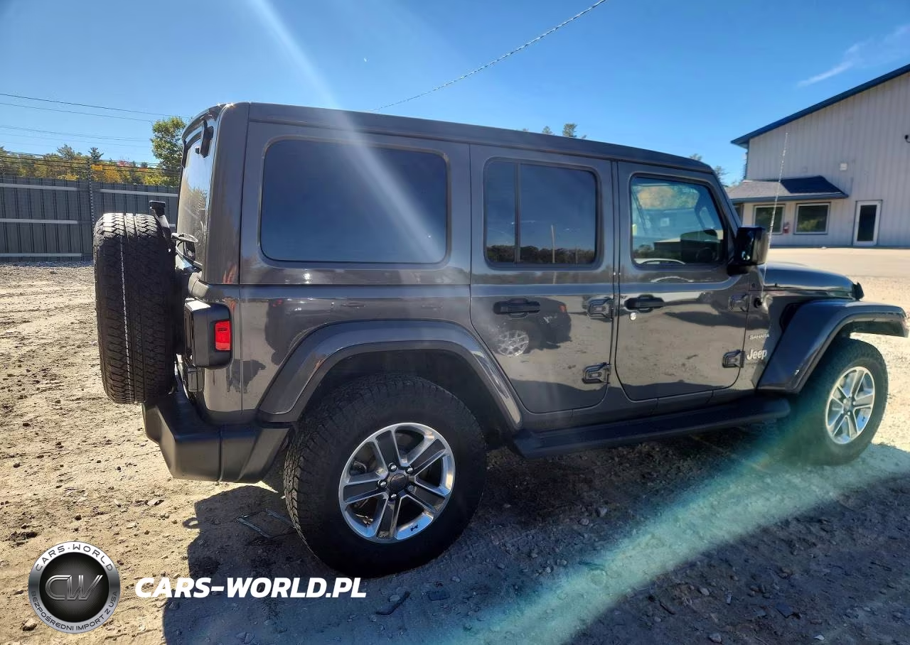 2020 Jeep Wrangler Unlimited Sahara VIN:1C4HJXENXLW291654 - 3