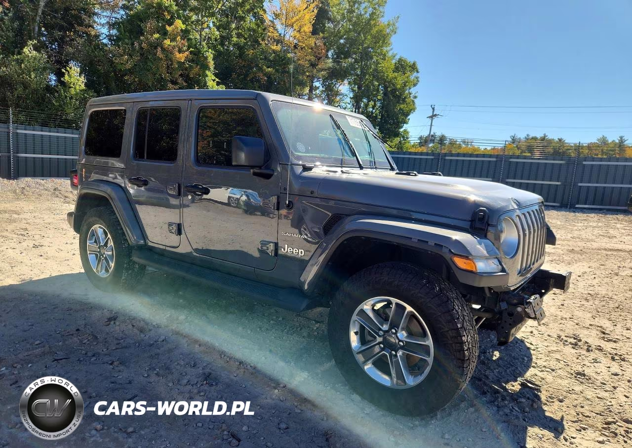 2020 Jeep Wrangler Unlimited Sahara VIN:1C4HJXENXLW291654 - 4