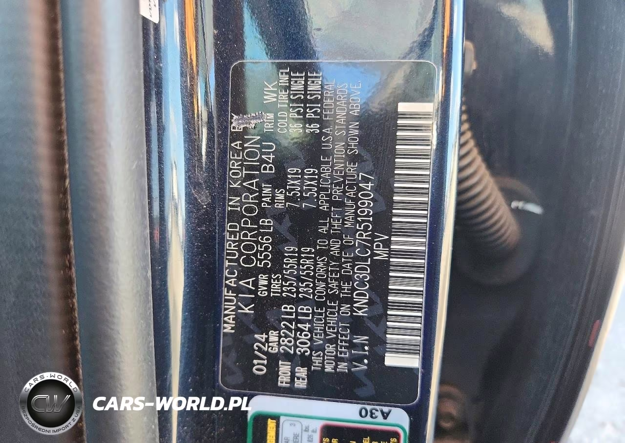 2024 Kia Ev6 Wind VIN:KNDC3DLC7R5199047 - 13