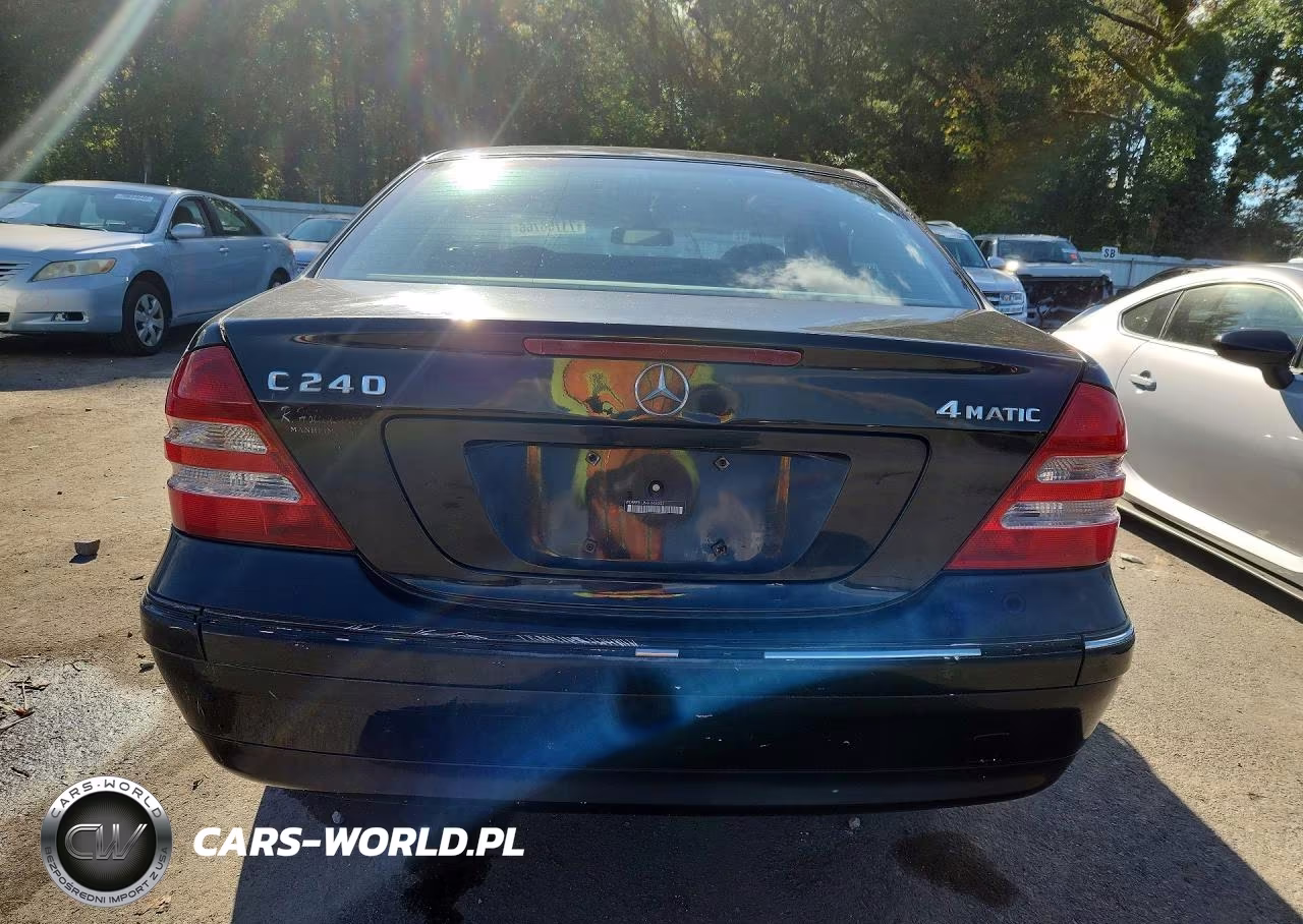 2004 Mercedes-Benz C 240 4Matic VIN:WDBRF81J64F443332 - 6