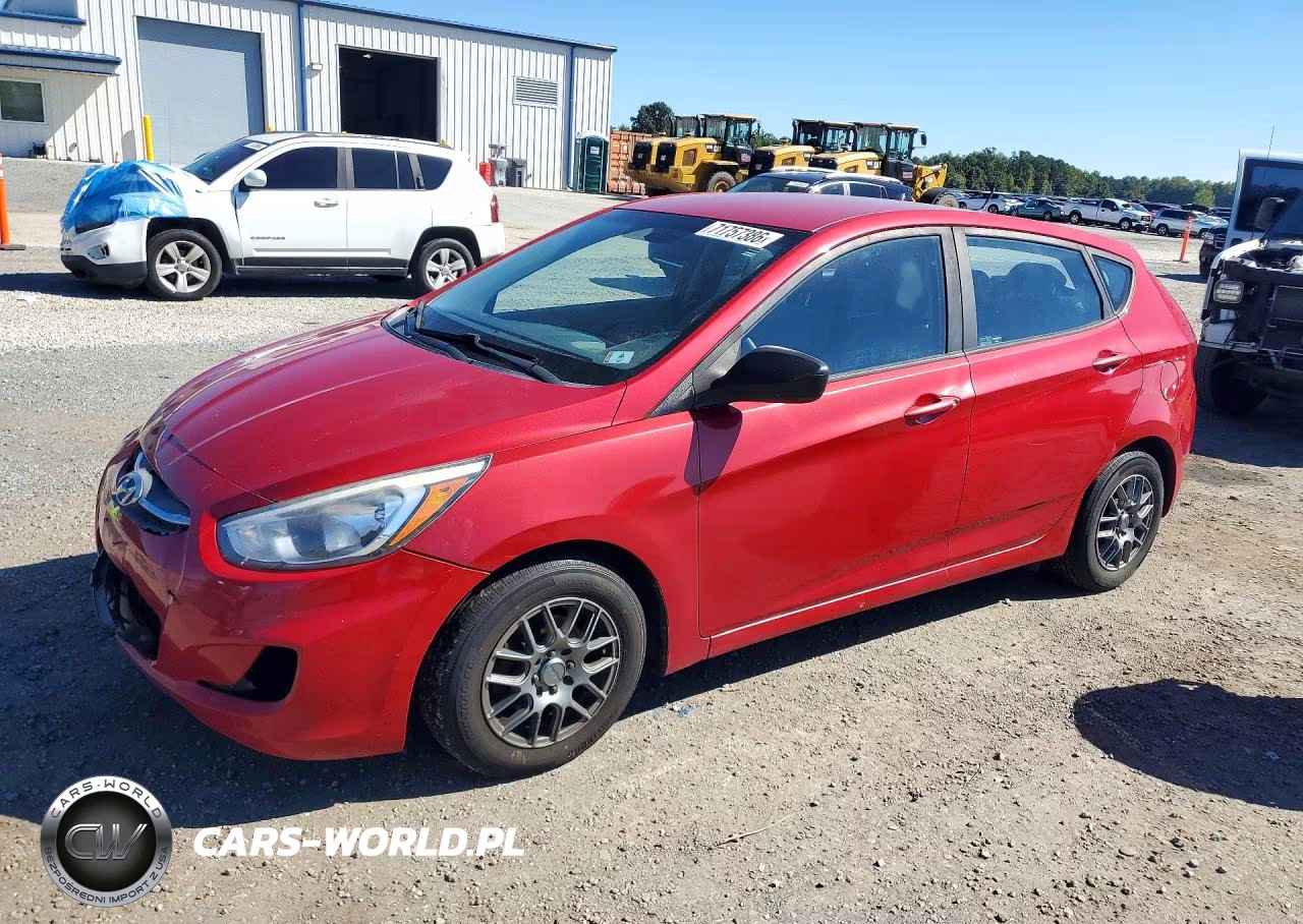 2016 Hyundai Accent Se VIN:KMHCT5AE9GU278776 - 1