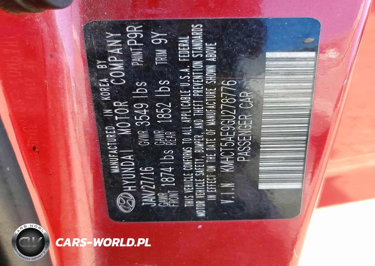 2016 Hyundai Accent Se VIN:KMHCT5AE9GU278776 - 12