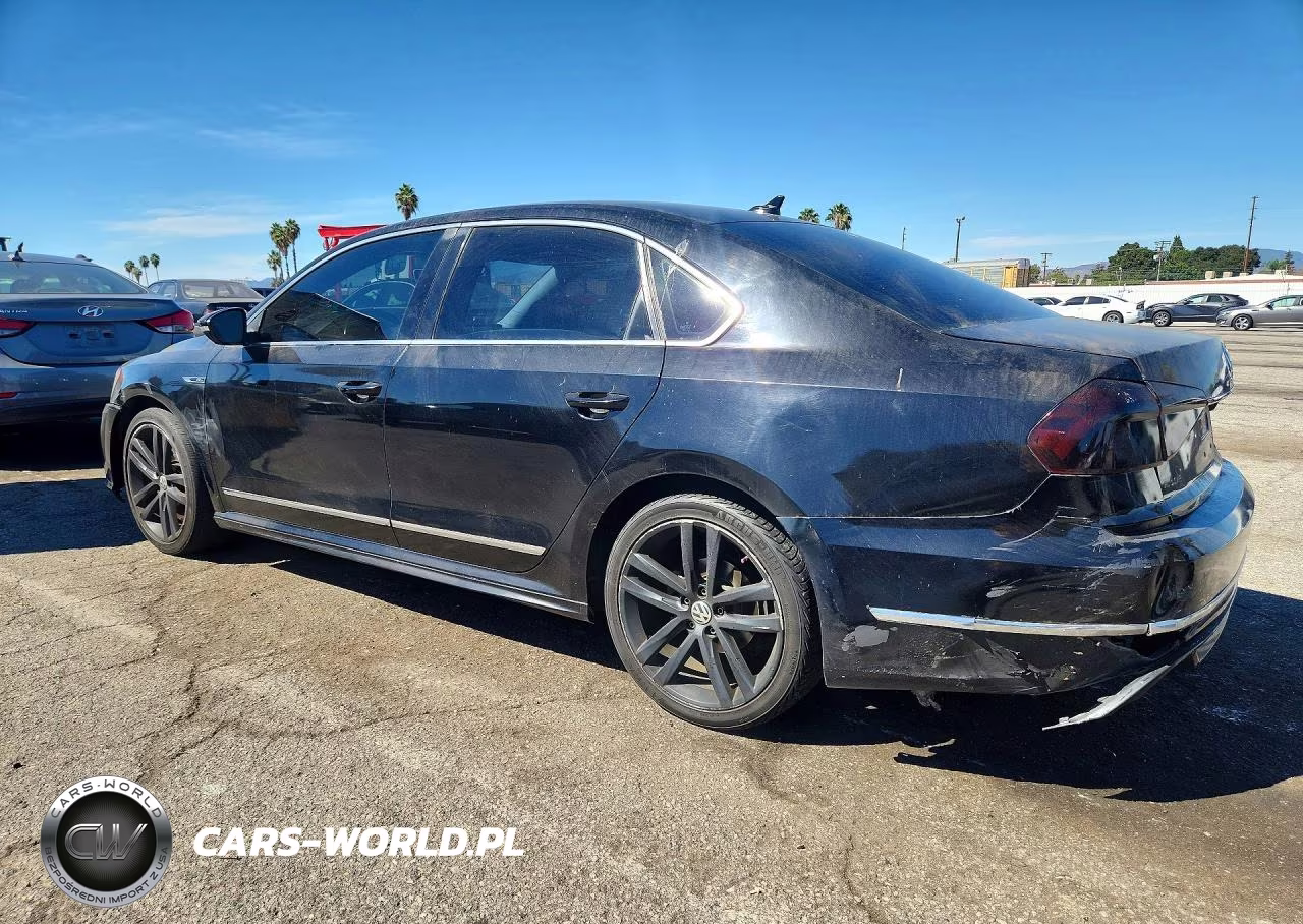 2017 Volkswagen Passat R-Line VIN:1VWDT7A30HC016359 - 2