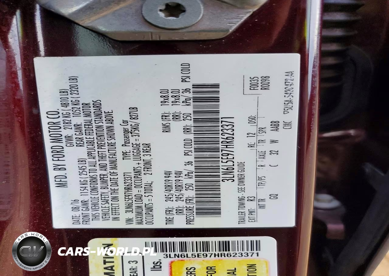 2017 Lincoln Mkz Reserve VIN:3LN6L5E97HR623371 - 12