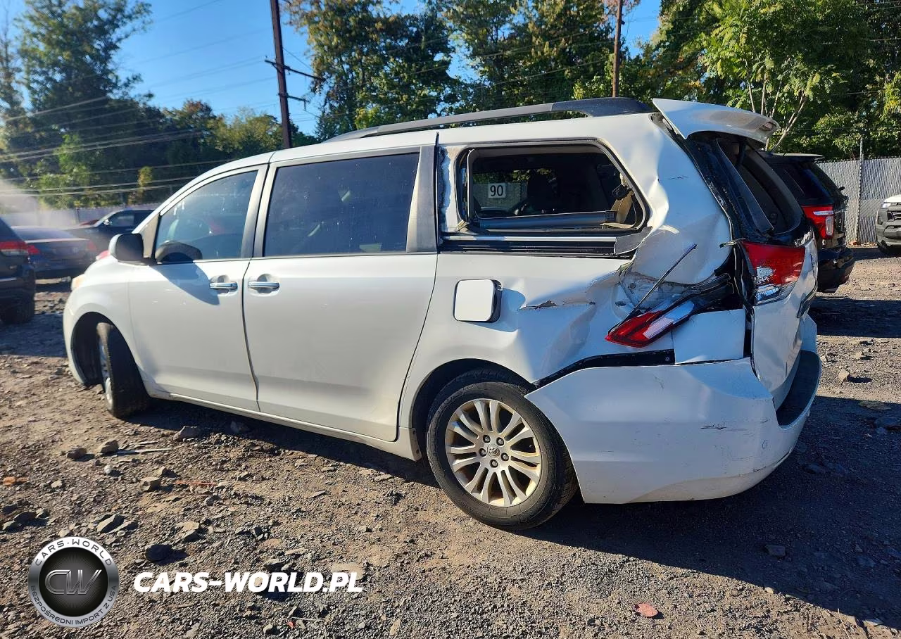2015 Toyota Sienna Xle Premium 8-Passenger VIN:5TDYK3DC8FS587184 - 2